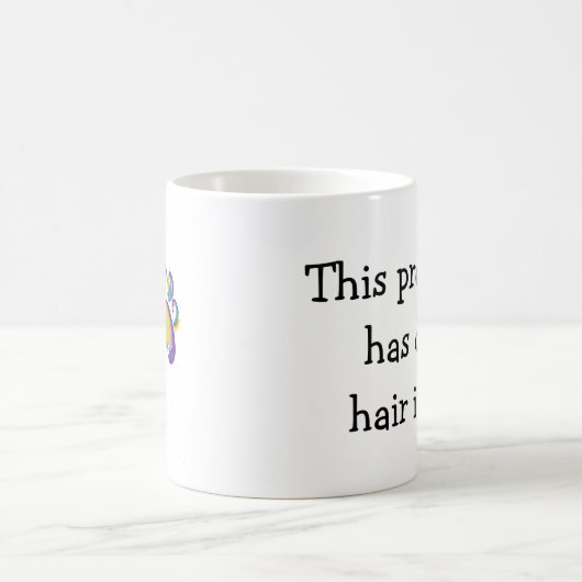 Das hat wahrscheinlich Hundehaare drin - Kaffee-Ta Kaffeetasse (Mittel)