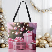 Das hätte ich gern in der rosa Weihnachtstasche Tasche
