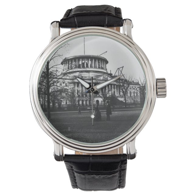 Das Hauptstadt Gebäude in Washington D.C. Armbanduhr (Vorderseite)