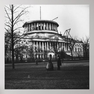 Das Hauptstadt Gebäude in Washington D.C. Poster