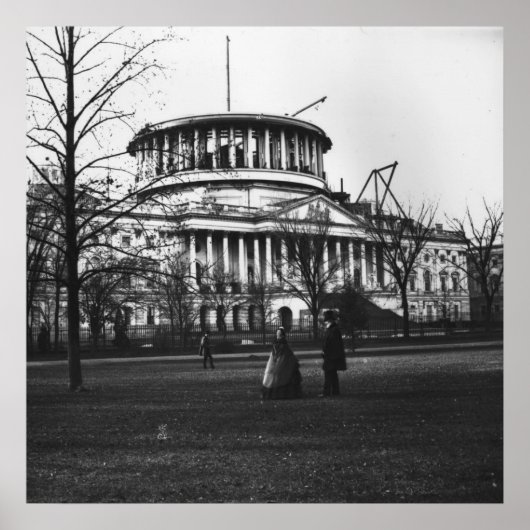 Das Hauptstadt Gebäude in Washington D.C. Poster (Vorne)