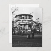 Das Hauptstadts-Gebäude in Washington DC Postkarte (Vorne/Hinten)