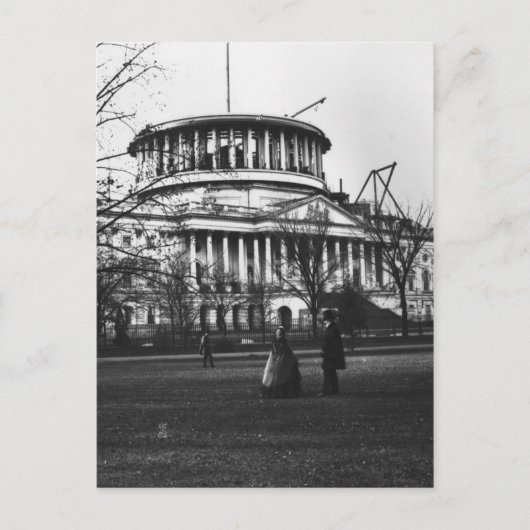 Das Hauptstadts-Gebäude in Washington DC Postkarte (Vorderseite)