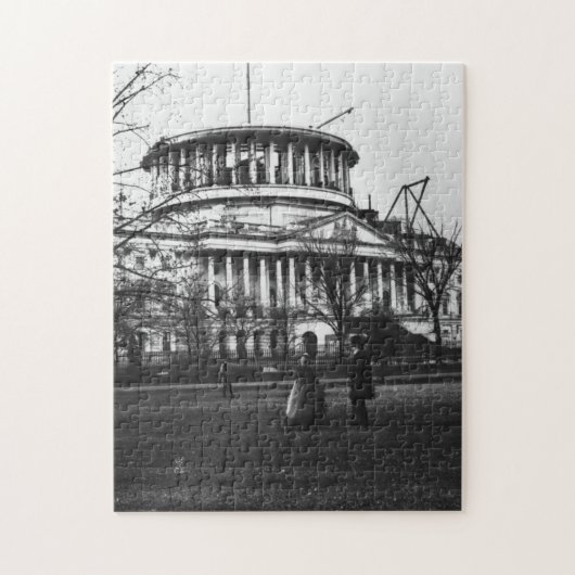 Das Hauptstadts-Gebäude in Washington DC Puzzle (Vertikal)