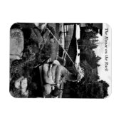 Das Haus am Felsen Magnet (Horizontal)