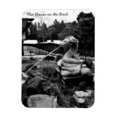 Das Haus am Felsen Magnet (Vertikal)