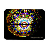 Das Haus am Felsen Magnet (Horizontal)