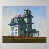 Das Haus an der Eisenbahn | Edward Hopper | Poster (Vorne)