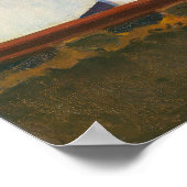 Das Haus an der Eisenbahn | Edward Hopper | Poster (Ecke)