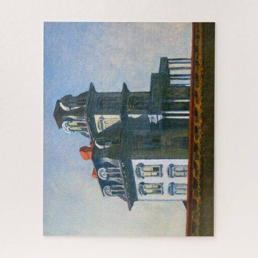 Das Haus an der Eisenbahn | Edward Hopper | Puzzle (Vertikal)