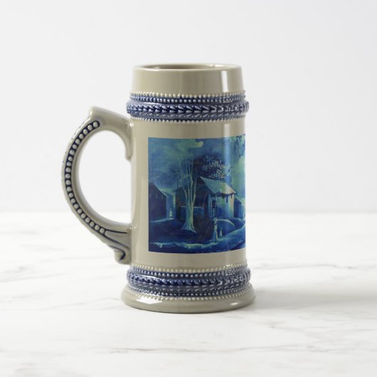 das Haus, das Haus, MG Bierglas (Links)