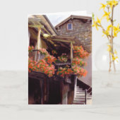 Das Haus der Blumen Karte (Gelbe Blume)