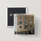 Das Haus der Englisch balustraded Puppe mit Balkon Button (Vorne & Hinten)
