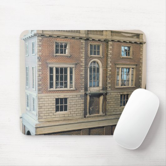 Das Haus der Englisch balustraded Puppe mit Balkon Mousepad (Mit Mouse)