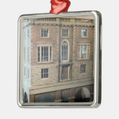 Das Haus der Englisch balustraded Puppe mit Balkon Silbernes Ornament (Links)