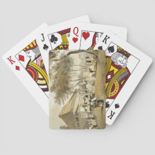 Das Haus der Feuer-Firma und Motor, Yokuhama, von Spielkarten