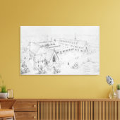 Das Haus der Gnade, Clewer Leinwanddruck (Insitu (Wohnzimmer))