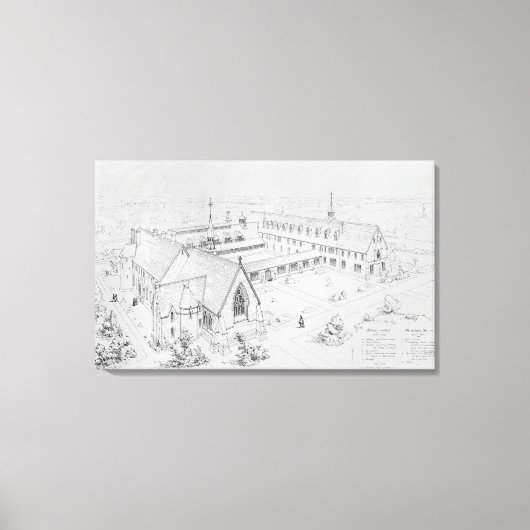 Das Haus der Gnade, Clewer Leinwanddruck (Vorderseite)