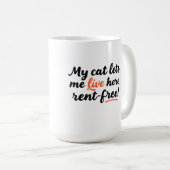 Das Haus der Katzen Kaffeetasse (VorderseiteRechts)