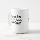 Das Haus der Katzen Kaffeetasse (Vorderseite Links)