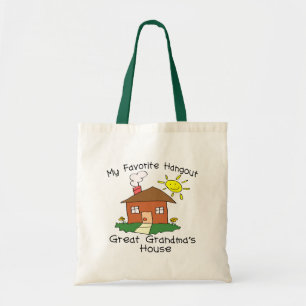 Das Haus der Lieblingstreffpunkt-großen Großmutt Tragetasche