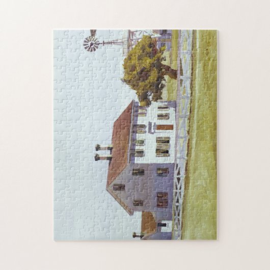 Das Haus der Reichen Puzzle (Vertikal)