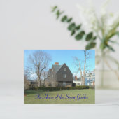Das Haus der sieben Gabel Postkarte (Stehend Vorderseite)