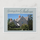 Das Haus der sieben Gables Postkarte (Vorderseite)