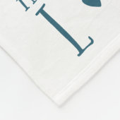 Das Haus des Großvaters ordnet Fleece-Decke an Fleecedecke (Ecke)