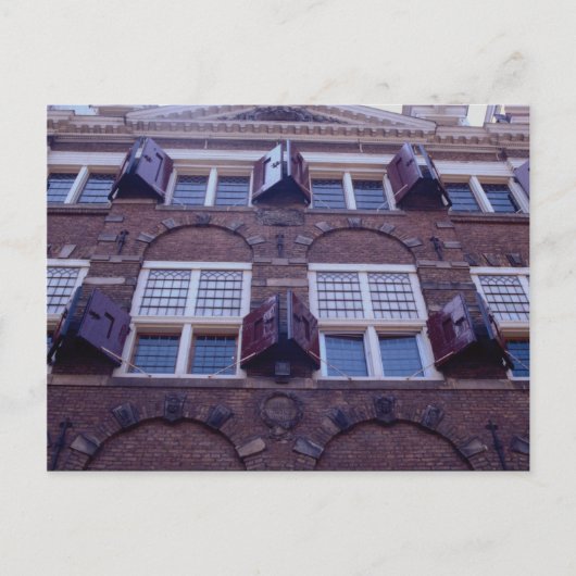 Das Haus des holländischen Malers Rembrandt in Am Postkarte (Vorderseite)