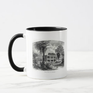 Das Haus des Pflanzers auf dem Mississippi Tasse
