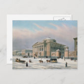 Das Haus des Tutorial Council in Moskau Postkarte (Vorne/Hinten)