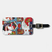 Das Haus des Weihnachtsmanns Gepäckanhänger (Vorderseite horizontal)