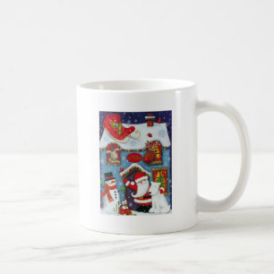 Das Haus des Weihnachtsmanns Kaffeetasse