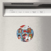 Das Haus des Weihnachtsmanns Magnet (In Situ (Geschirrspüler))