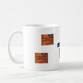 das Haus-Dossier-Tasse auch Kaffeetasse (Links)