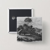 Das Haus eines Pflanzers in Brasilien Button (Vorne & Hinten)