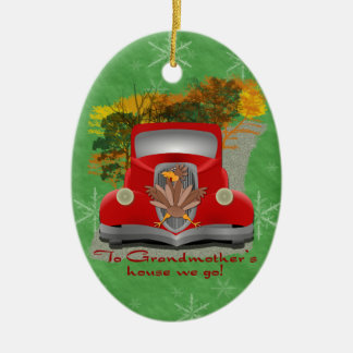Das Haus-Feiertags-Verzierung der lustigen Keramik Ornament