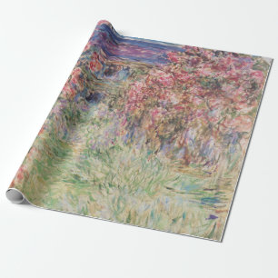 Das Haus in den Rosen - Claude Monet Geschenkpapier