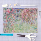 Das Haus in der Rose von Claude Monet, Seidenpapier (Handwerk)