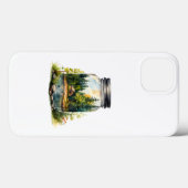 Das Haus in einem Glas Glas Case-Mate iPhone Hülle (Rückseite (Horizontal))