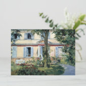 Das Haus in Rueil | Édouard Manet (Stehend Vorderseite)