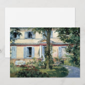 Das Haus in Rueil | Édouard Manet (Vorne/Hinten)