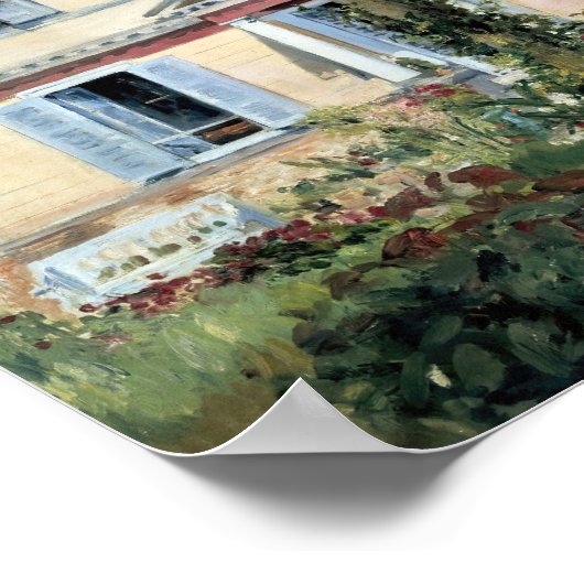 Das Haus in Rueil | Édouard Manet Poster (Ecke)