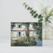 Das Haus in Rueil | Édouard Manet Postkarte (Stehend Vorderseite)