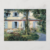 Das Haus in Rueil | Édouard Manet Postkarte (Vorderseite)