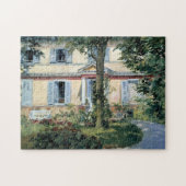 Das Haus in Rueil | Édouard Manet Puzzle (Horizontal)