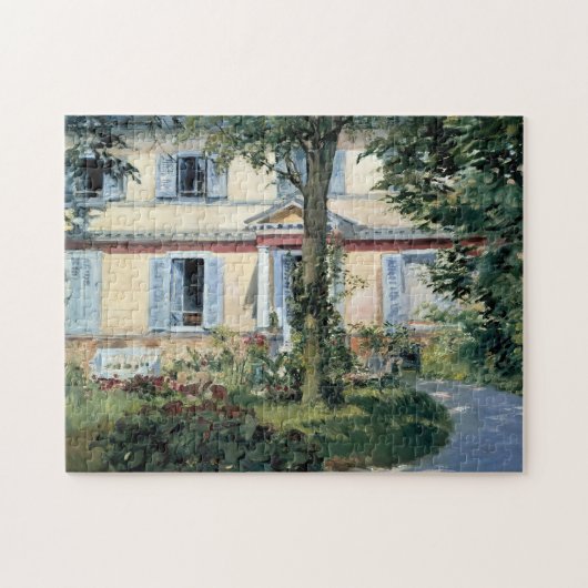 Das Haus in Rueil | Édouard Manet Puzzle (Horizontal)