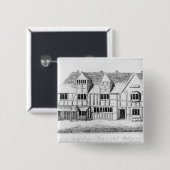 Das Haus in Stratford-nach-Avon Button (Vorne & Hinten)