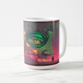 Das Haus ist nicht beeindruckt Kaffeetasse (VorderseiteRechts)